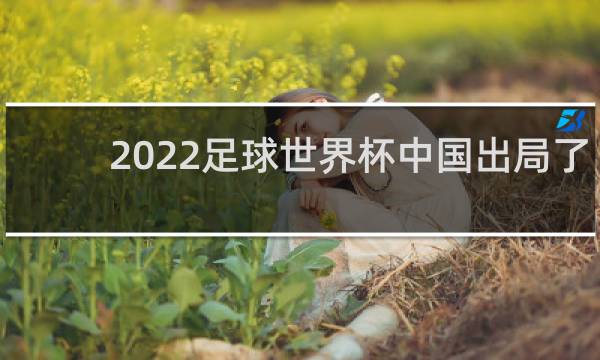 2022足球世界杯中国出局了吗