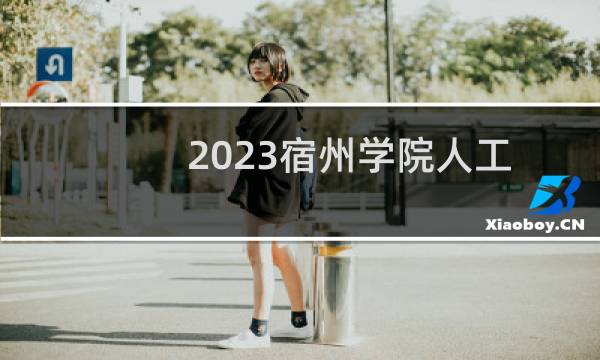2023宿州学院人工智能各省分数线