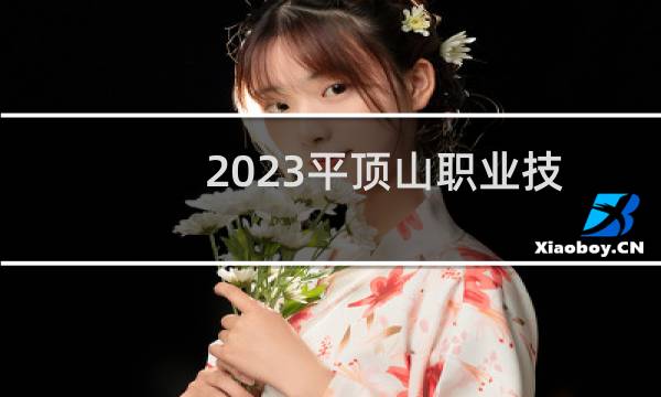 2023平顶山职业技术学院录取分数线最低多少分统计表