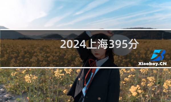 2024上海395分哪些大学能录取? 附4所能报考大学名单