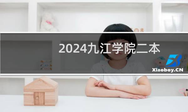 2024九江学院二本及预科分专业录取分数线