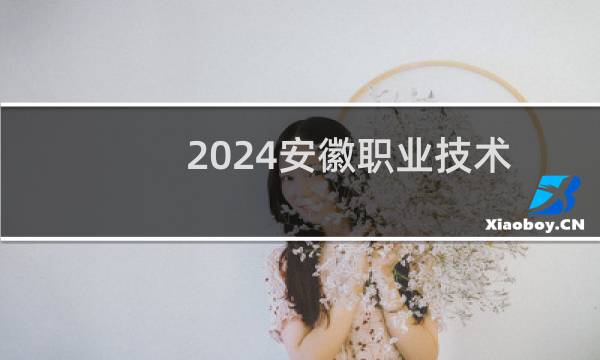 2024安徽职业技术学院录取分数线