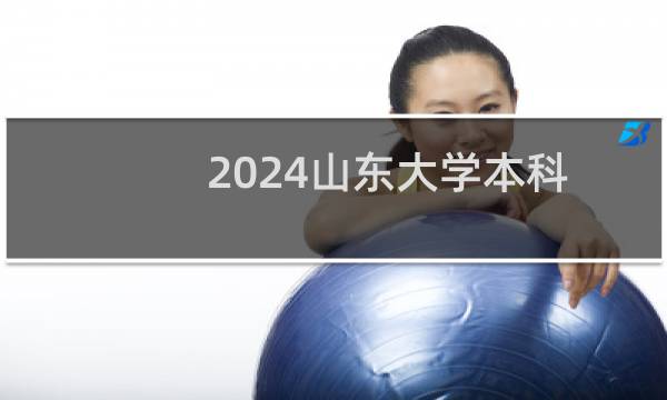 2024山东大学本科一批预科分专业录取分数线