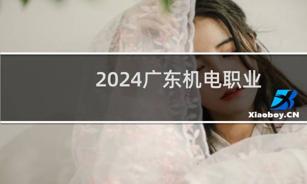 2024广东机电职业技术学院录取分数线
