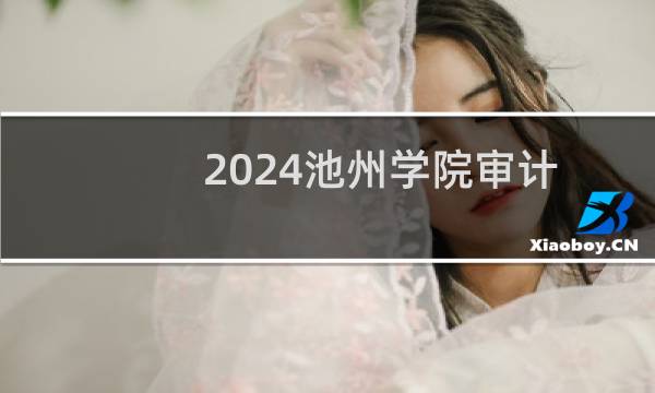 2024池州学院审计学专业录取分数线和录取位次 最低494分