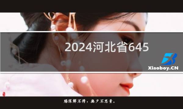 2024河北省645左右能报考的大学名单 参考志愿1所大学