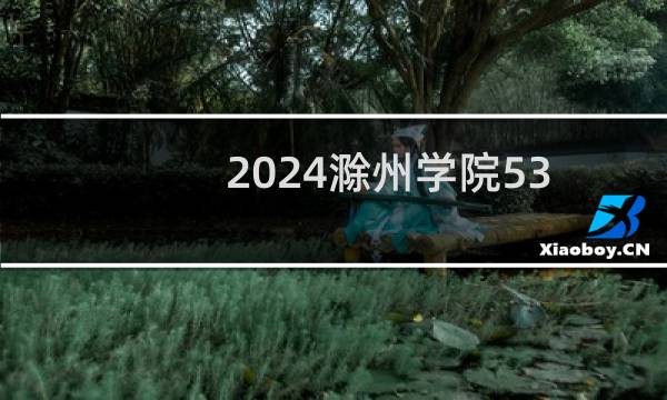 2024滁州学院53音乐学(师范类)专业各省录取分数线