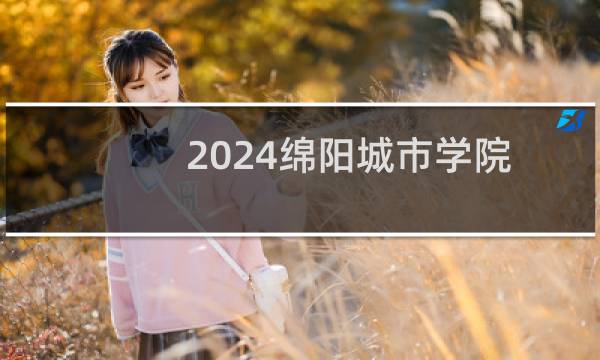 2024绵阳城市学院艺术类在安徽录取分数线