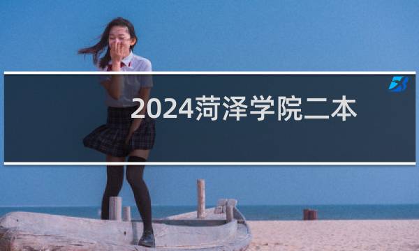 2024菏泽学院二本及预科分专业录取分数线