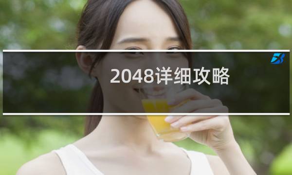 2048详细攻略