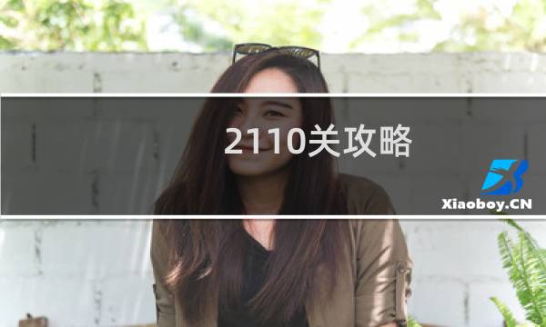 2110关攻略