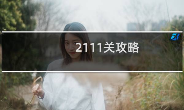 2111关攻略