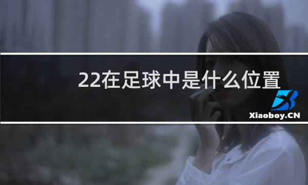 22在足球中是什么位置