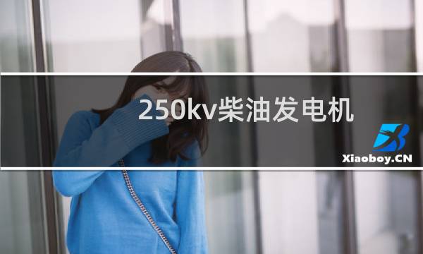 250kv柴油发电机