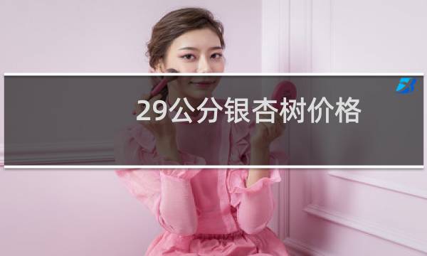 29公分银杏树价格