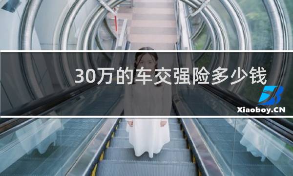 30万的车交强险多少钱