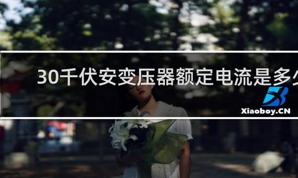 30千伏安变压器额定电流是多少