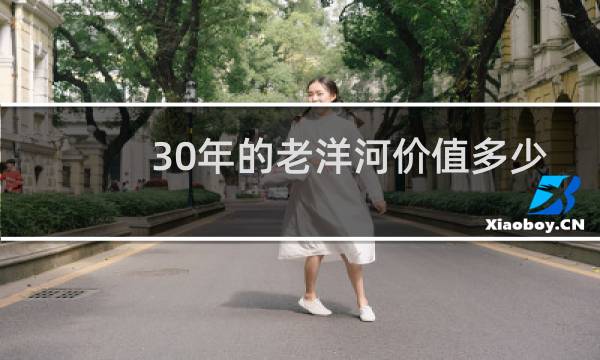 30年的老洋河价值多少