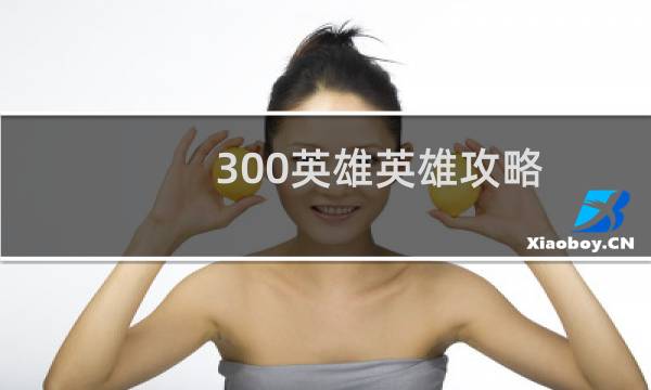 300英雄英雄攻略