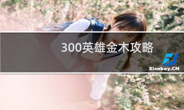 300英雄金木攻略