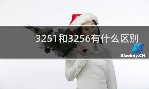 3251和3256有什么区别