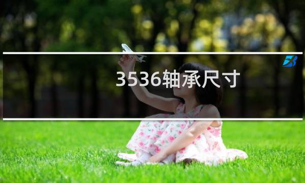 3536轴承尺寸