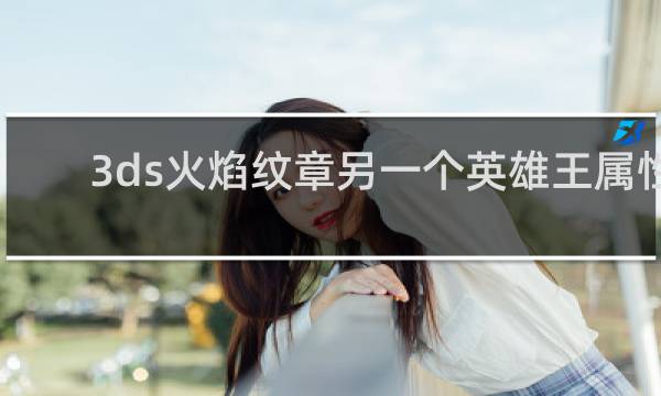 3ds火焰纹章另一个英雄王属性