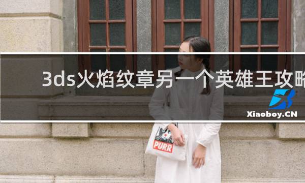 3ds火焰纹章另一个英雄王攻略