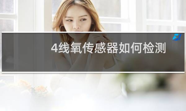 4线氧传感器如何检测