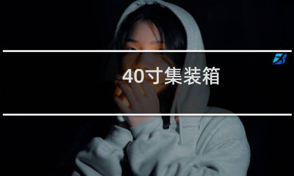 40寸集装箱 价格