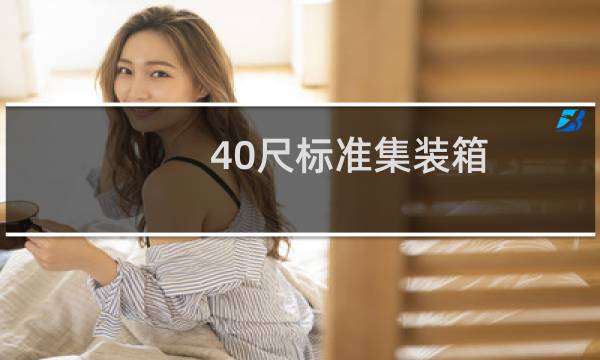 40尺标准集装箱