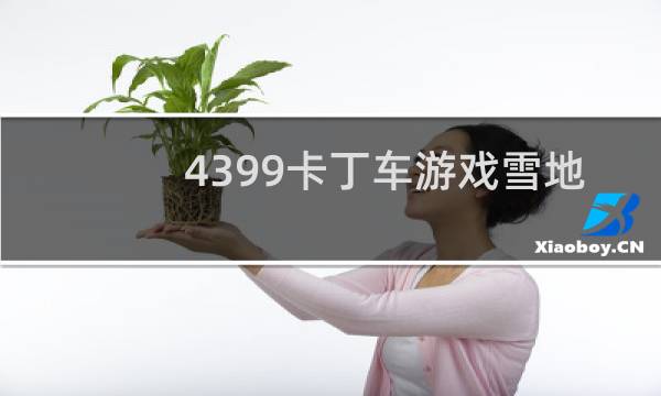 4399卡丁车游戏雪地