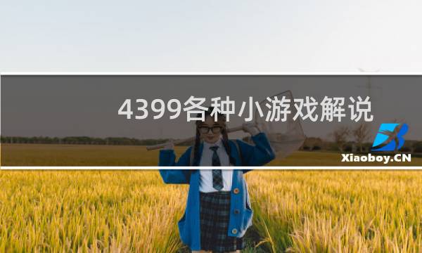 4399各种小游戏解说