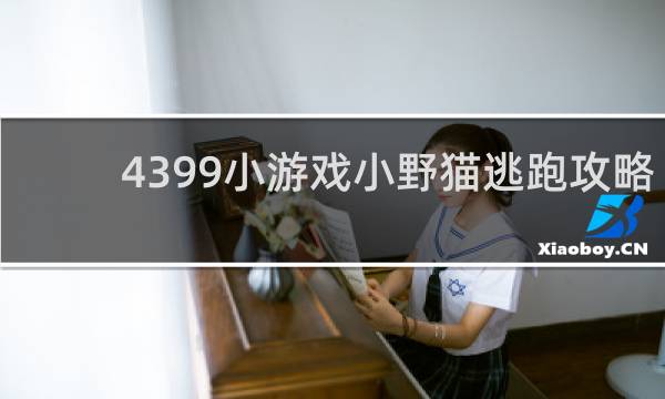 4399小游戏小野猫逃跑攻略