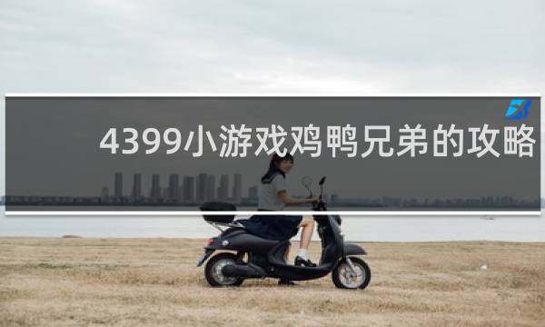 4399小游戏鸡鸭兄弟的攻略