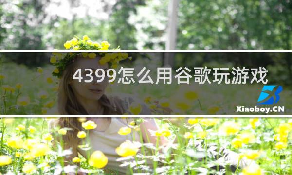 4399怎么用谷歌玩游戏