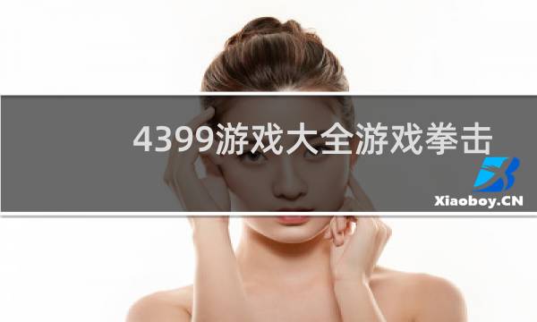 4399游戏大全游戏拳击