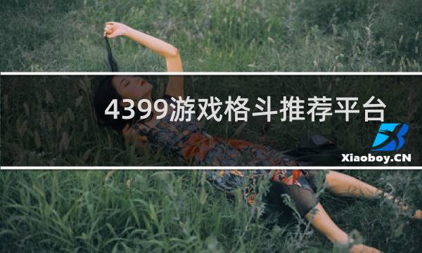 4399游戏格斗推荐平台