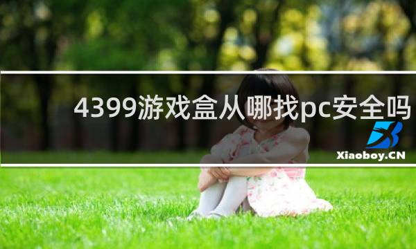 4399游戏盒从哪找pc安全吗