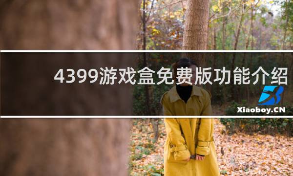 4399游戏盒免费版功能介绍