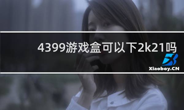 4399游戏盒可以下2k21吗