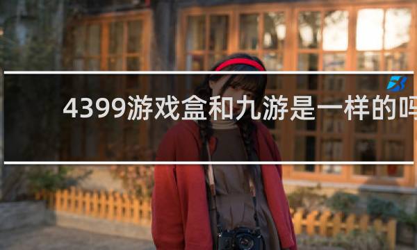 4399游戏盒和九游是一样的吗