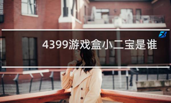 4399游戏盒小二宝是谁