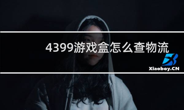 4399游戏盒怎么查物流