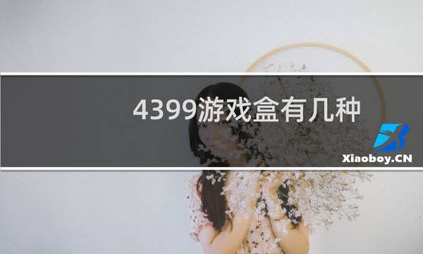4399游戏盒有几种