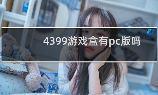 4399游戏盒有pc版吗