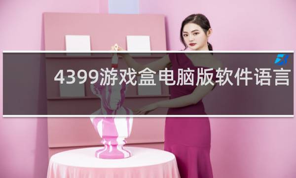 4399游戏盒电脑版软件语言