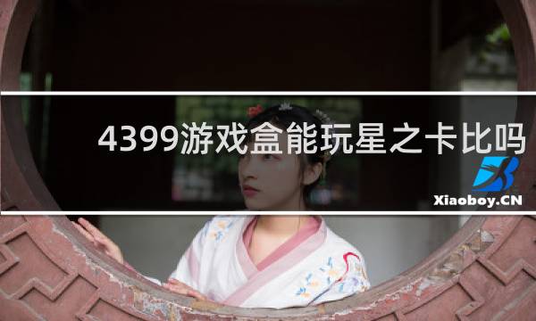 4399游戏盒能玩星之卡比吗