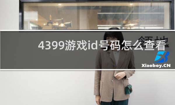 4399游戏id号码怎么查看