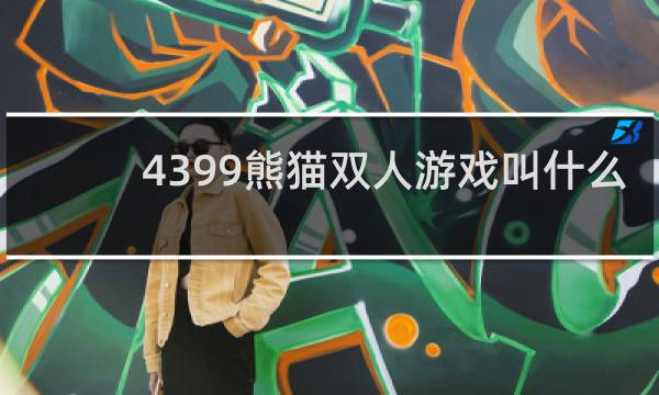 4399熊猫双人游戏叫什么